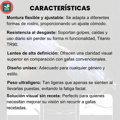 GAFAS TR90 PRO TITANIUM COMPRA 1 Y LLEVE 2 + SOLO PAGAS CUANDO RECEBES EL PRODUCTO 🚚